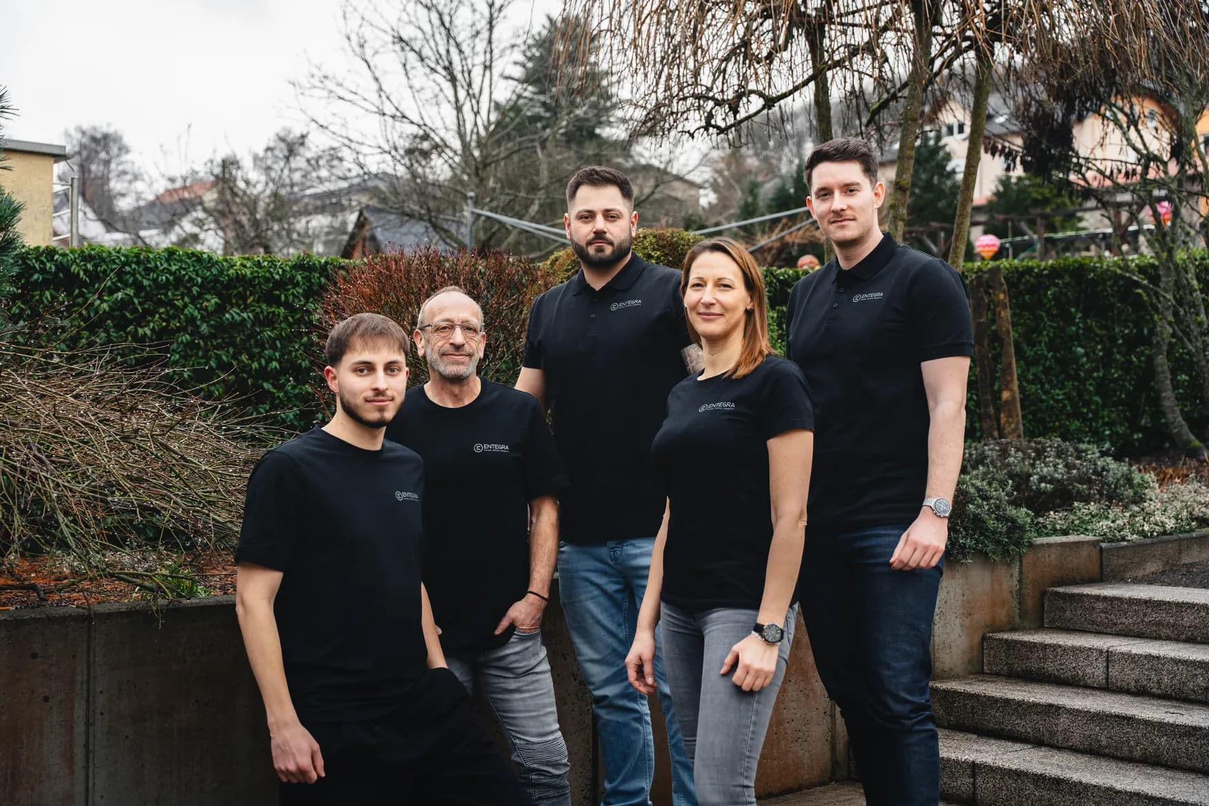 Das Entegra-Team in Eppelborn